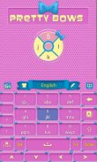 Pretty Bow GO Keyboard Theme screenshot 2