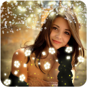 Photo glitter light effects: Glitter photo editor