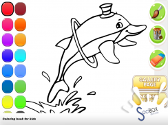 kids animal coloring book screenshot 9