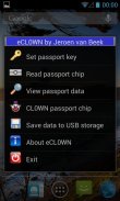 eCL0WN: an NFC passport tool screenshot 3