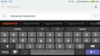 Finnish for AnySoftKeyboard screenshot 0
