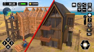 Wood House Construction Game screenshot 2
