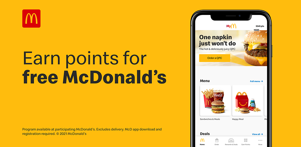 McDonald's App para Android e iOs - Descarga de graça!