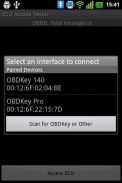 OBD ECU Access Tester screenshot 1
