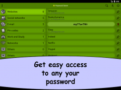Password Saver - simple and secure screenshot 7