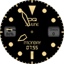 Diver Style Classic Watchface