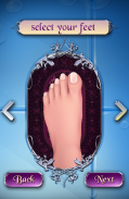 باديكير أظافر فن الأظافر أقدام screenshot 1
