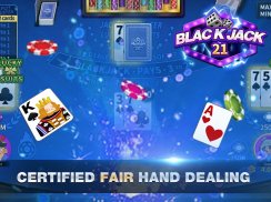 Blackjack 21 Online & Offline screenshot 2