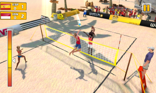 Pallavolo in spiaggia 3D screenshot 0