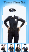 Women Police Photo Suit Editor - Fashion Police screenshot 2