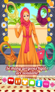 Princess Abeera Hijab Dress Up screenshot 0