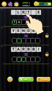 Word Jumble words from letters screenshot 0