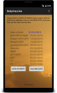 BabyVaccine screenshot 0