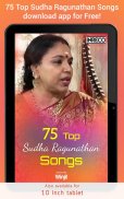 75 Top Sudha Ragunathan Songs screenshot 4