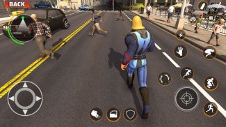 Gangster Target Superhero Games screenshot 1