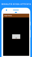 Modalità notturna:attivatore della modalità oscura screenshot 1