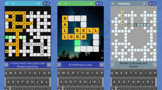 English Crossword puzzle screenshot 15