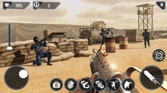 Modern FPS Combat Mission - Counter Terrorist Game screenshot 0
