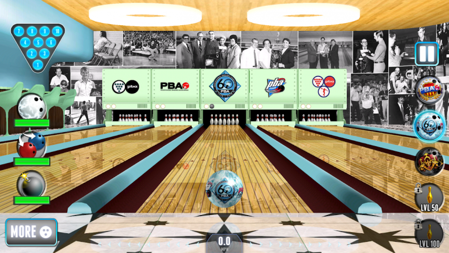 Bowling tournament software with brackets