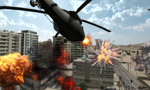 Helicopter Air Gunship Fighting 3D screenshot 0