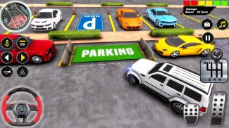 Dans Voiture Parking Jeux - Nouveau Conduite Jeu screenshot 3