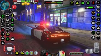 高速道路の警察の駐車場＆警官の運転手3 d screenshot 0