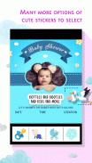 Baby Shower Invitation Card Ma screenshot 0