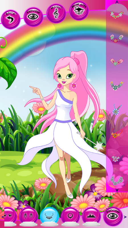 Vintage Fairy Dress Up Game #gamesforgirls #girlgame #dressupgame #az