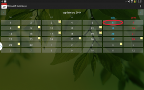 Moniusoft Calendario screenshot 7