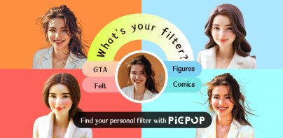 PicPop：Popular AI photo filter