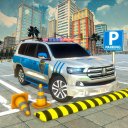 Police Prado Car Parking - Prado Parking Game 2020