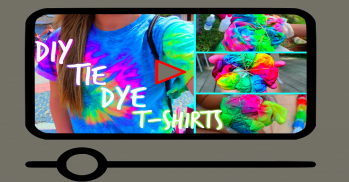 Tie Dye - Guide vidéo screenshot 0