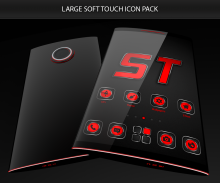 Soft Touch Red Theme screenshot 2