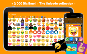 Big Emoji - Emoji Grandes para chat - Unicode screenshot 9