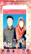 Hijab Couple Photo Suit screenshot 3