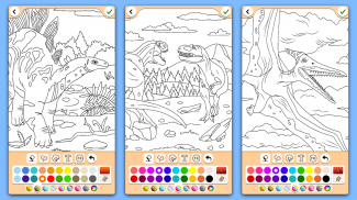 Download do APK de dinossauros para colorir para Android