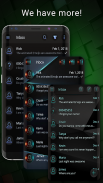 Dark mode SMS theme screenshot 0