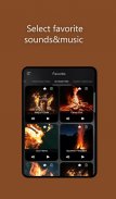 Crackling Fire Sounds: Relaxing Fireplace HD screenshot 15