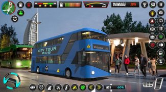 Tur Bus Pelatih Simulator Bus screenshot 1