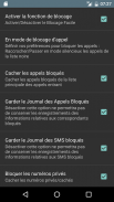 Blocage des Appels et SMS screenshot 2