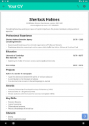 CV Engineer - Free Resume Builder & CV Templates screenshot 18