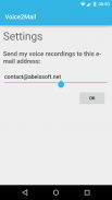 Voice2Mail – Voice Recorder screenshot 2