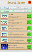 Math Fast Plus and Minus screenshot 0