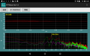 サウンドモニターFFTWave for Android screenshot 3