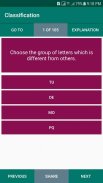 Verbal Logical Reasoning Intelligence MCQs Offline screenshot 6