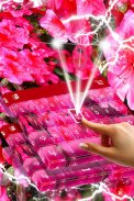 Keyboard Bunga Pink screenshot 2