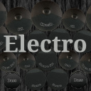 Electronic drum kit Icon
