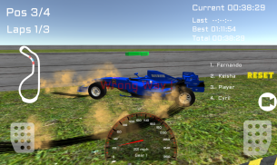 fórmula de corrida 3D livre screenshot 3