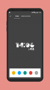 Watch Face for Wear Trendy Minimal Android AWatch screenshot 4