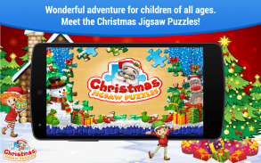 Christmas games: Kids Puzzles screenshot 0